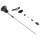 National Gate Pull, Black - 40"