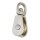 Swivel Eye Pulley, Nickel Plated - 3/4"
