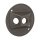 Round Cluster Cover, Weatherproof Three Hole Bronze