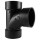 Charlotte Pipe ABS DWV Sanitary Tee  All Hub   2"