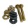 Toilet Tank to Bowl Brass Bolt Set - 3/8" x 3-1/8"
