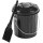 Ash Pail Container w/ Shovel ~ Black