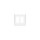 Decora Wall Plate - 2-Gang, White