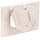 Duplex Cover, Weatherproof Single Gang White