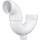 Charlotte Pipe - 1-1/2" PVC DWV P-Trap