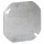 Flat Octagon Box Cover, Blank 4 inch