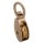 Swivel Eye Pulley, Nickel Plated - 1"