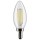 Satco 5.5W LED B11 Bulb, Clear - Soft White