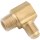Anderson Metals Lead Free Brass Flare Male Elbow - 1/4" x 1/4"