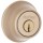Kwikset 660 Single Cylinder Deadbolt, Antique Brass