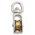 National Swivel Single Pulley, Nickel - 3/4"