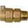 Anderson Metals 1" CTS x 3/4" MPT Brass Male Adapter - Lead-Free