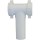 Lasco 1-1/2" White PVC Drain Tee with Center Outlet