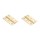 Decorative Broad Hinges, Solid Brass - 2-1/2" x 1-3/4"