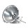 Woods Clamp Lamp W/Reflector w/6 Ft Cord  ~ 8 1/2"