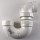 Charlotte Pipe PVC DWV P-Trap with Union  1-1/2"