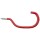 Vinyl Coated Bicycle & Storage Hook,  Red  ~  5 7/8" x 2 3/4"