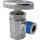 Larsen Angle Stop Valve, Chrome - 1/2" FIP x 1/2" OD