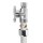 No Crimp PEX Straight Valve - 1/2" x 1/4"