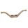 Campbell Chain Rope Cleat, Brass Plated - 2-1/2"