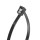 Gardner Bender Self-Cutting Cable Tie, UV Black - 14", 50pk