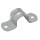 Conduit Strap, Two Hole, Steel, 1/2 inch