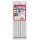 Standard Duty Cable Ties, Natural - 8", 100pk