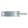 Gate Pintle  Zinc   for Use with #294 hinge straps 1/2"