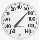 Indoor/Outdoor Thermometer, Basic Dial ~ 12.5"