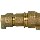 Anderson Metals 1" CTS Brass Compression Union - Lead-Free