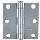 Loose-Pin Hinge,  Plain Steel ~ 3  1/2"