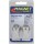 Master Magnetics Magnetic Handy Clips, Chrome - 2pk