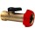 Hose Shut-Off,  Long Neck ~ Brass