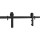 Classic Interior Barn Door Kit, Matte Black - 96"