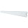 Organized Living FreedomRail Wood Shelf Bracket, White - 12-1/2"