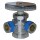 Larsen 3-Way Dual Outlet Valve - 1/2" FIP x 3/8" x 3/8"