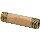 Red Brass Pipe Nipple - 3/8" x 4"