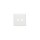 Double Toggle Switch Wall Plate, Oversized - White