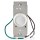 Single Pole Rotary Dimmer - 150W, White/Lt Almond