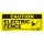 Hy-Ko Plastic Warning Sign - Caution Electric Fence