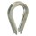 National Wire Rope Thimble, Zinc Plated - 1/8"