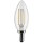 Satco 3W LED Torpedo Bulb, Clear - Warm White