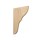 Keyhole Corbel, Unfinished Premium Pine - 3/4" x 7" x 11"