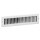 Hart and Cooley Toe Space Grille, White  12" x 2"