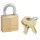 MasterLock 3/4" Solid Brass Padlock - Keyed Different