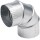 Aluminium Vent Elbow, 90 Degree ~ 4", Aluminum