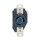 Locking Flush Receptacle - 20 Amp, Black