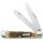 Trapper Knife - Amber Bone 