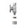 No Crimp PEX Straight Valve - 1/2" x 3/8"