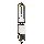Satco T4 Halogen Bulb, E11 Mini Candelabra Base - 100W